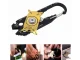Multifunctional Carabiner Keychain Multitool 20in1