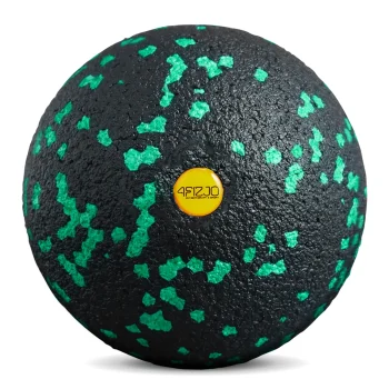4Fizjo EPP Massage Ball 12 cm, Black/Green