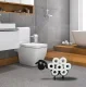 Toilet Paper Rack Stand Decorative Metal Toilet Tissue Holder, Sheep