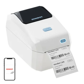 Niimbot K3 Portable Label Printer, Cream