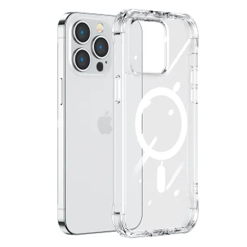 Joyroom Magnetic Defender Case for iPhone 14 Plus with Stand Clear (MagSafe Compatible)