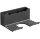 Wall Mount Hair Dryer Holder Bathroom Shelf Organizer, Black