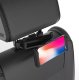 Car Headrest Mount for Tablet and Phone, Black