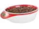 Precise digital kitchen scales with removable bowl 5kg, white-red