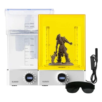 ELEGOO Mercury XS 3D Print Washing and Curing Kit