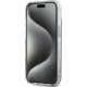 DKNY iPhone 15 Plus / 14 Plus Case IML Checkered Mono Pattern, Black