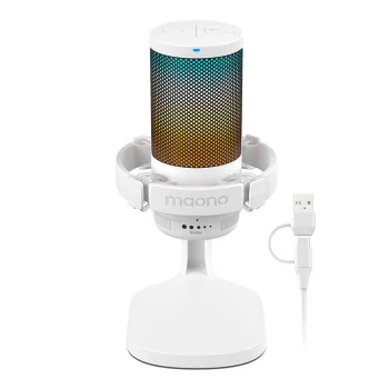 Maono DGM20 Gaming Microphone, White