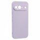 Google Pixel 9 Soft Silicone Anti-Scratch Protective Case Cover, Purple