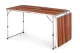 MultiGarden GB030-180 WODERN Folding Camping Table, 180x60 cm, Brown