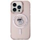 Karl Lagerfeld iPhone 15 Pro Case IML Choupette MagSafe, Pink