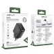 Fast Charger GaN 35W PD 2x USB-C Acefast A49 - Black