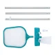 Bestway 58013N Pool Cleaning Kit with Pole (167cm), Vacuum & Skimmer Net
