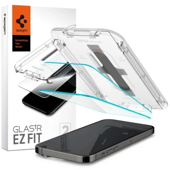 Spigen Glas.TR EZ Fit Screen Protector (2-Pack) for iPhone 14 Pro Max