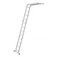 ModernHome 4x4 Multi-Purpose Aluminum Folding Ladder Articulated 330 lbs Capacity