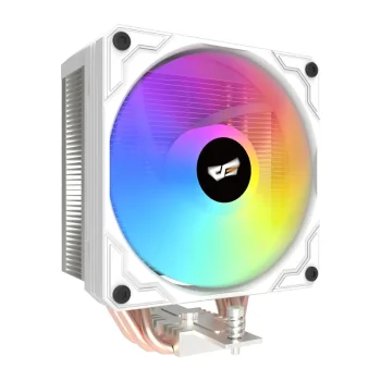 CPU Cooler Darkflash M400 ARGB, 120 mm PWM, White