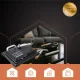 Ruhhy Manual Cigarette Rolling Machine, Black
