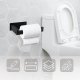 Stainless Steel Toilet Paper Holder, Black