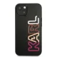 Karl Lagerfeld Multipink Brand Case for iPhone 13 mini, Black