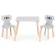 Ecotoys 6163 Kids Furniture Set: Table and 2 Koala Chairs