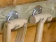 Wall Tool Holders, Metal Hooks, Set of 20 with Screws, Silver