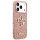 Guess iPhone 17 Pro Case Fixed Glitter Big 4G, Pink