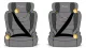 Nukido Louis Soft Child Car Seat 15-36 kg ISOFIX, Black