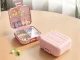 Pill and Vitamin Organizer, 7 Compartments, Travel Box
