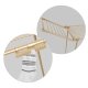 Massido Debora Folding Clothes Drying Rack 19 m, Gold