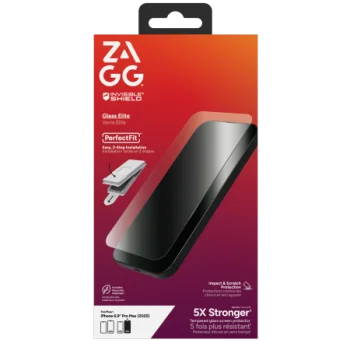 ZAGG Invisibleshield Glass Elite Tempered Glass  iPhone 17 Pro Max