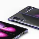 Hard Case for Samsung Galaxy Fold with Electroplating Frame, 0.3 mm, Blue