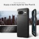 Чехол Spigen Liquid Air для Google Pixel 8 матовый черный
