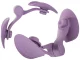 Thigh Master Exerciser for Inner Thighs Pelvic Floor and Glutes Fitness Trainer, purple