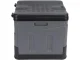 Portable Folding Camping Toilet, Black/Grey