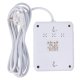 Maclean MCE388 W Power Strip, 2 Outlets, 3x USB, 2500W, 3m, White