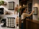 Coffee Capsule Holder, Wall / Freestanding Stand, 20 pcs, Black