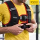 4FIZJO Weighted Vest 10 kg, Black/Red