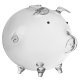 Transparent Glass Piggy Bank Ruhhy 22588