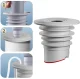Silicone Magnetic Siphon and Seal 40-45mm, Grey