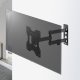 Maclean MC-700N TV and Monitor Wall Mount, 23-43\", 30kg, Black