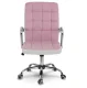 Sofotel Benton Fabric Office Chair, Pink/White