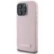 Apple iPhone 16 Pro Max 6.9\'\' Karl Lagerfeld FW Metal Plate MagSafe Case Cover, Pink