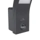 Maclean MCE244 GR LED Facade Lamp with Motion Sensor, 10W, IP54, Grey