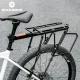 Rockbros 33210004001 Bicycle Rack with Shelf and LED Light, Black