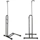 Rallex Foldable Bicycle Stand, 16-27.5\", Black