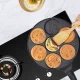 Pancake and Egg Pan with Non-Stick Coating “Smiley Faces”, 26 cm, Granite