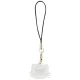 Hello Kitty Charm Kitty Head Phone Pendant - Black