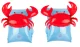 Kids Inflatable Swimming Safety Arm Rings Water Armbands, Crab
