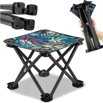Folding Camping and Fishing Stool, Heavy Duty