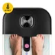 4Fizjo 1544 LITE Foldable Foot Spa Massager, White/Black