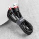 Baseus 50cm 3A USB-C Type C Data Charging Cable (Black) - кабель для зарядки for Samsung Huawei Xiaomi